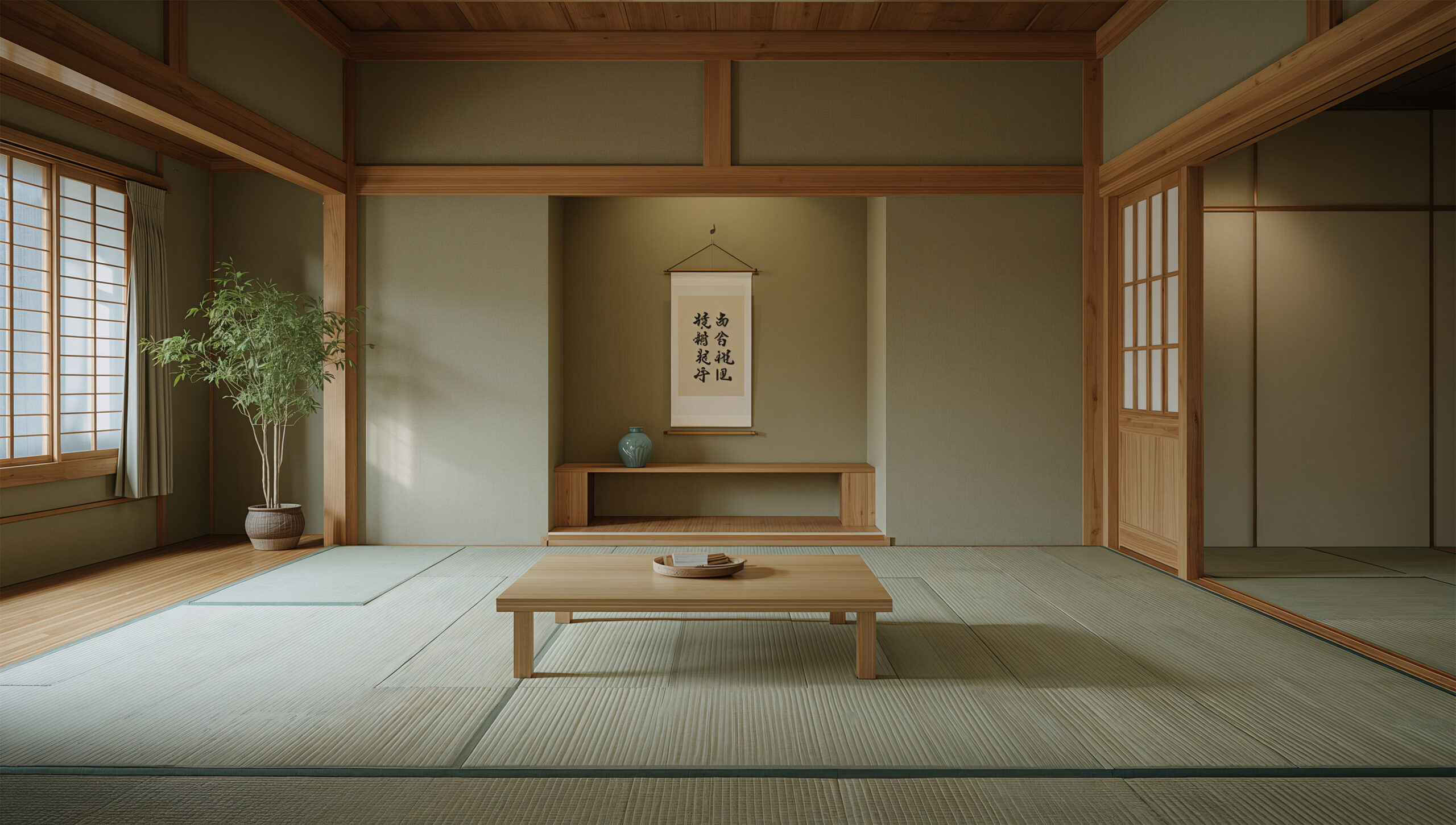 床の間のしつらえ